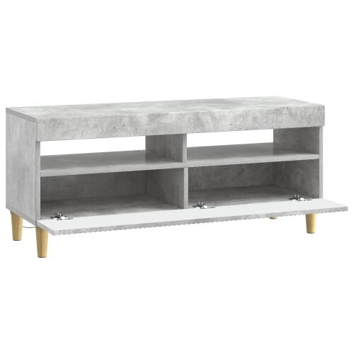 LED TV kabinet ARNHEM 100 x 35 x 43 cm Betonska siva - Betonska siva Cijena