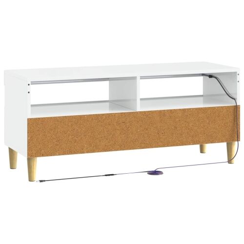 LED TV kabinet ARNHEM 100 x 35 x 43 cm Bijela visokog sjaja - Bijela visokog sjaja Cijena