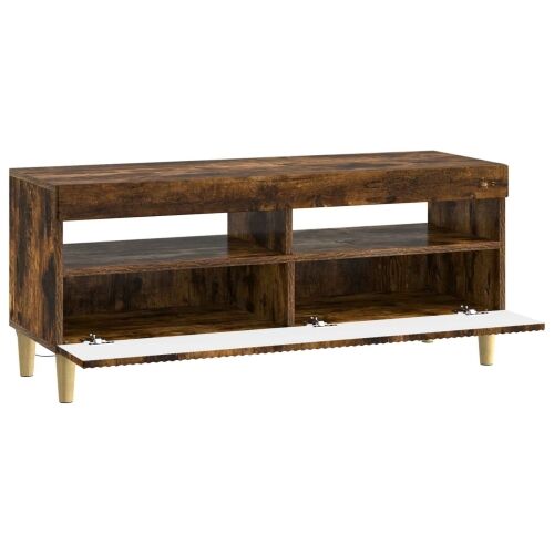 LED TV kabinet ARNHEM 100 x 35 x 43 cm Dimljeni hrast - Dimljeni hrast Cijena