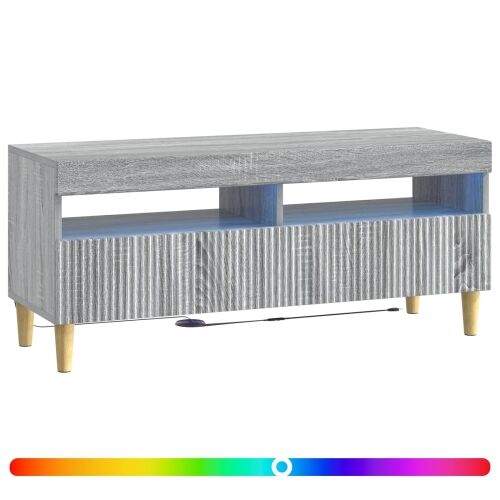 LED TV kabinet ARNHEM 100 x 35 x 43 cm Siva Sonoma - Siva Sonoma Cijena