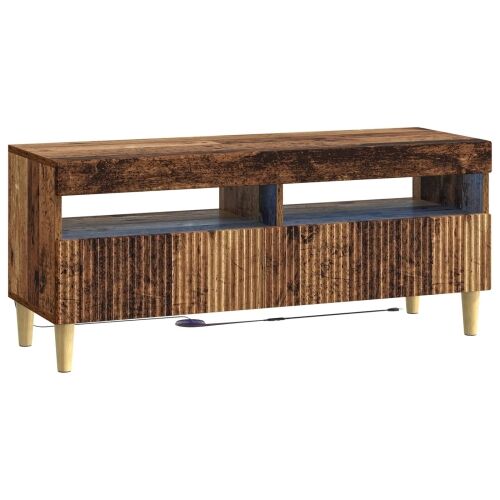 LED TV kabinet ARNHEM 100 x 35 x 43 cm Staro drvo - Staro drvo Cijena