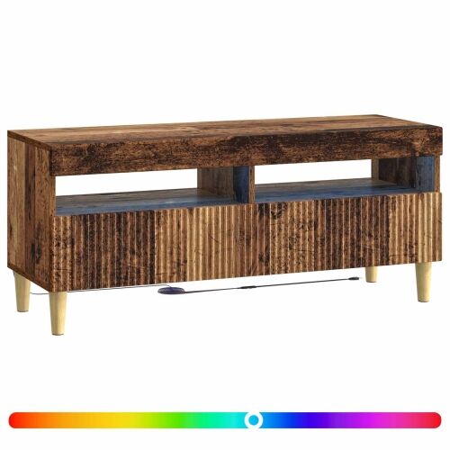LED TV kabinet ARNHEM 100 x 35 x 43 cm Staro drvo - Staro drvo Cijena
