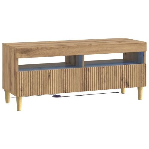 LED TV kabinet ARNHEM 100 x 35 x 43 cm Hrast artisan - Hrast artisan Cijena
