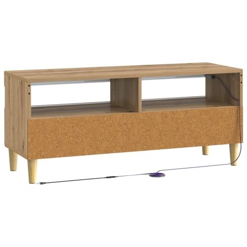 LED TV kabinet ARNHEM 100 x 35 x 43 cm Hrast artisan - Hrast artisan Cijena