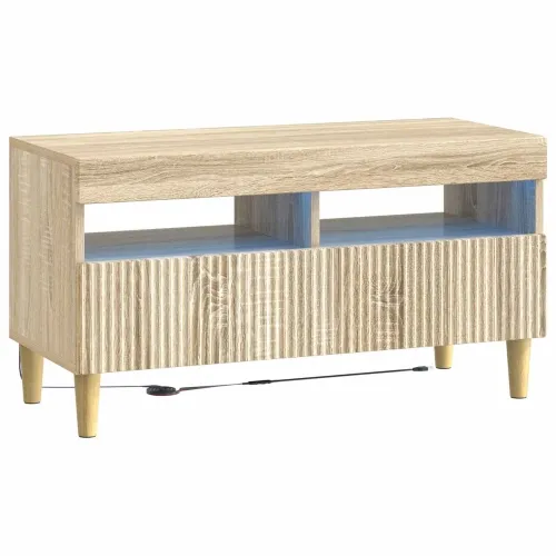 LED TV kabinet ARNHEM 81 x 35 x 43 cm Hrast sonoma - Hrast sonoma Cijena