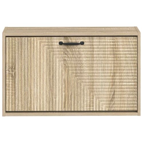 Ormar za cipele na zidu HAARLEM 71 x 17 x 43 cm Hrast sonoma - Hrast sonoma Cijena