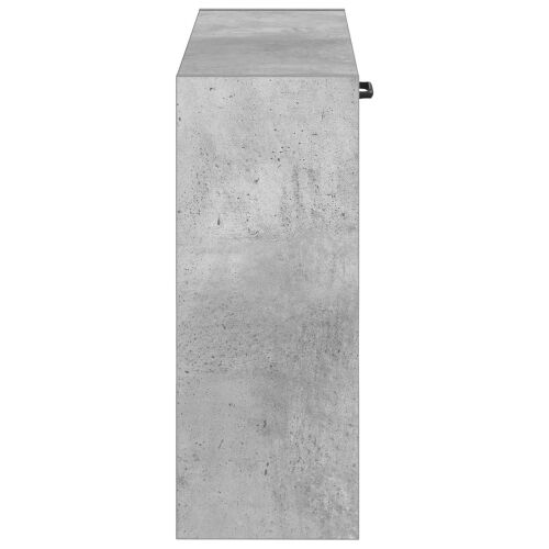 Ormar za cipele na zidu HAARLEM 71 x 17 x 43 cm Betonska siva - Betonska siva Cijena