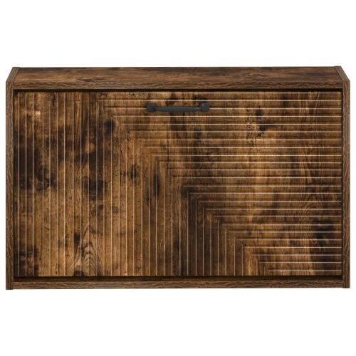 Ormar za cipele na zidu HAARLEM 71 x 17 x 43 cm Dimljeni hrast - Dimljeni hrast Cijena