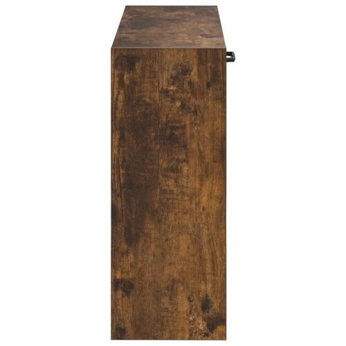 Ormar za cipele na zidu HAARLEM 71 x 17 x 43 cm Dimljeni hrast - Dimljeni hrast Cijena