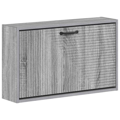 Ormar za cipele na zidu HAARLEM 71 x 17 x 43 cm Siva Sonoma - Siva Sonoma Cijena