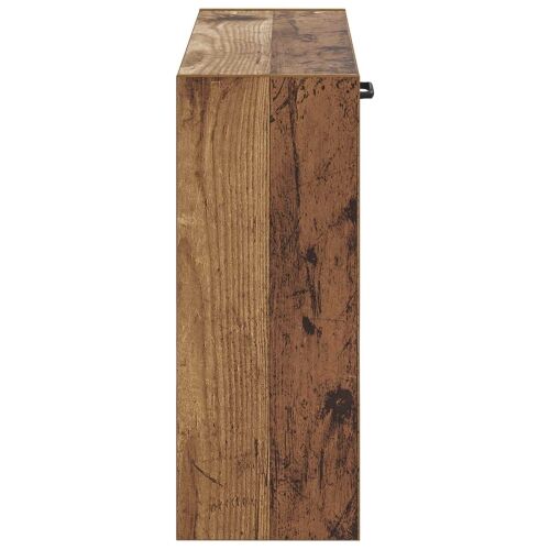Ormar za cipele na zidu HAARLEM 71 x 17 x 43 cm Staro drvo - Staro drvo Cijena