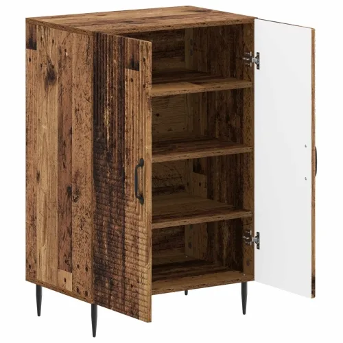 Ormar za cipele HAARLEM 59,5 x 39,5 x 89,5 cm Konstruirano drvo - Staro drvo Cijena