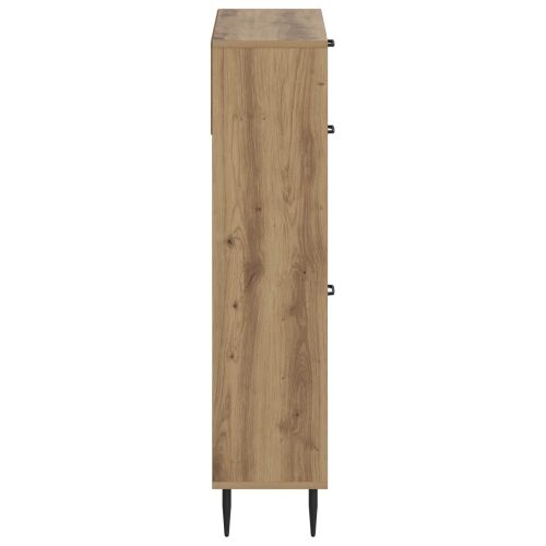 Ormar za cipele HAARLEM 78 x 24 x 103 cm Konstruirano drvo - Hrast artisan Cijena