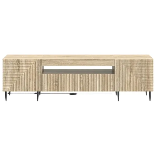 LED TV kabinet HAARLEM 153 x 35 x 43 cm Hrast sonoma - Hrast sonoma Cijena