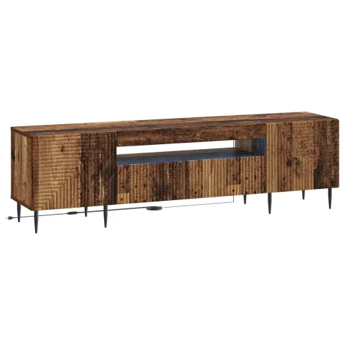 LED TV kabinet HAARLEM 153 x 35 x 43 cm Staro drvo - Staro drvo Cijena