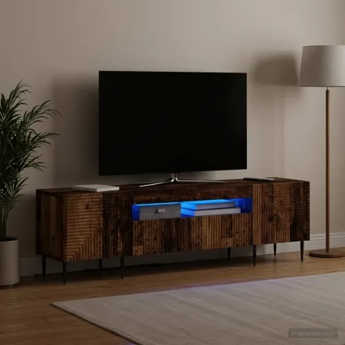 LED TV kabinet HAARLEM 153 x 35 x 43 cm Staro drvo - Staro drvo Cijena
