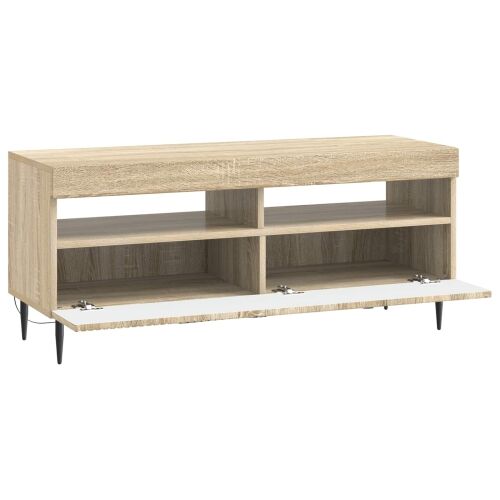 LED TV kabinet HAARLEM 100 x 35 x 43 cm Hrast sonoma - Hrast sonoma Cijena