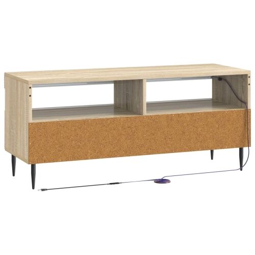 LED TV kabinet HAARLEM 100 x 35 x 43 cm Hrast sonoma - Hrast sonoma Cijena