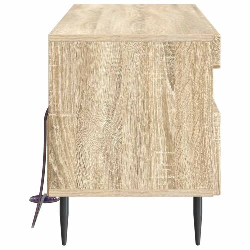 LED TV kabinet HAARLEM 100 x 35 x 43 cm Hrast sonoma - Hrast sonoma Cijena