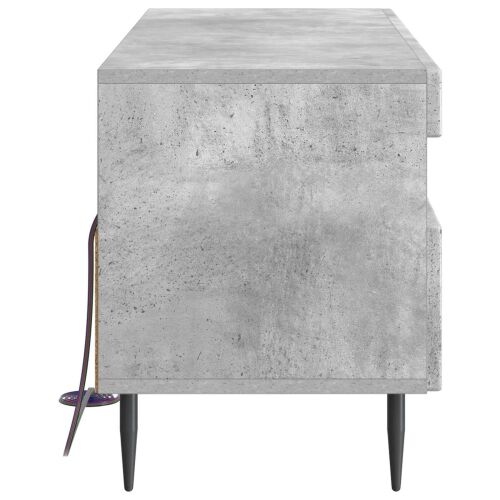 LED TV kabinet HAARLEM 100 x 35 x 43 cm Betonska siva - Betonska siva Cijena
