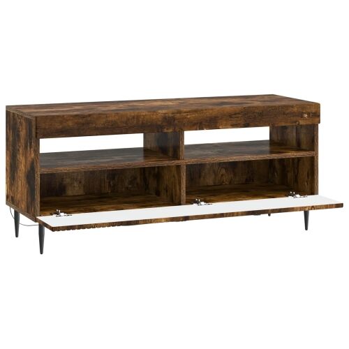 LED TV kabinet HAARLEM 100 x 35 x 43 cm Dimljeni hrast - Dimljeni hrast Cijena