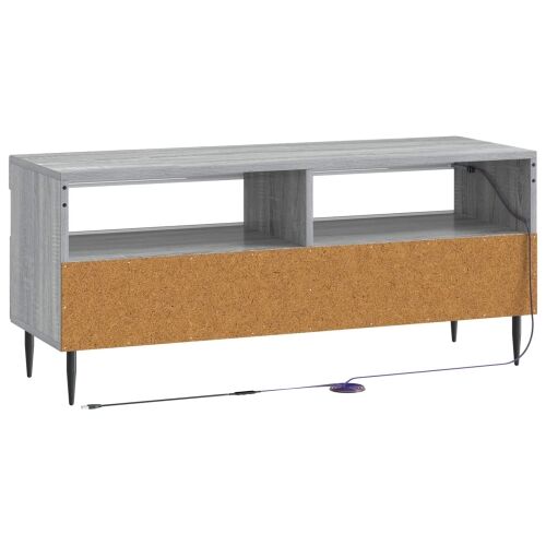 LED TV kabinet HAARLEM 100 x 35 x 43 cm Siva Sonoma - Siva Sonoma Cijena