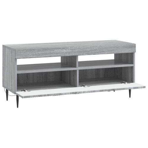 LED TV kabinet HAARLEM 100 x 35 x 43 cm Siva Sonoma - Siva Sonoma Cijena