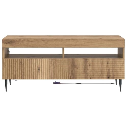 LED TV kabinet HAARLEM 100 x 35 x 43 cm Hrast artisan - Hrast artisan Cijena