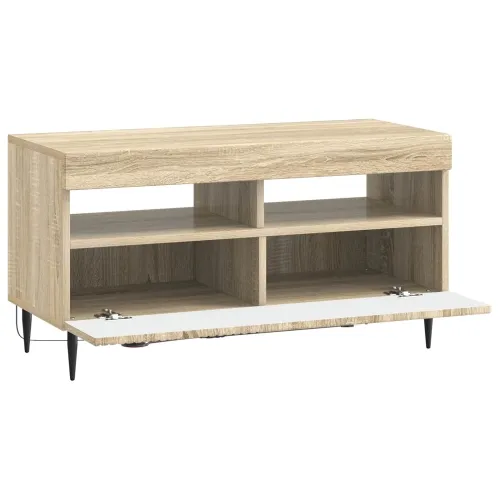 LED TV kabinet HAARLEM 81 x 35 x 43 cm Hrast sonoma - Hrast sonoma Cijena