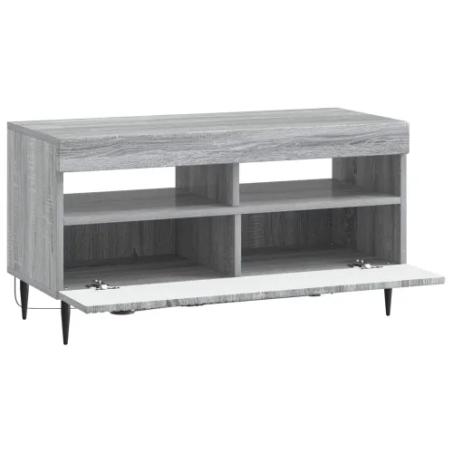 LED TV kabinet HAARLEM 81 x 35 x 43 cm Siva Sonoma - Siva Sonoma Cijena