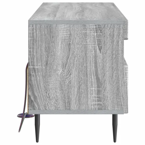 LED TV kabinet HAARLEM 81 x 35 x 43 cm Siva Sonoma - Siva Sonoma Cijena
