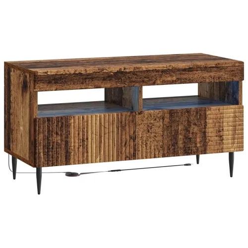LED TV kabinet HAARLEM 81 x 35 x 43 cm Staro drvo - Staro drvo Cijena