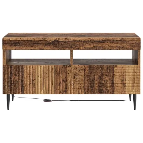 LED TV kabinet HAARLEM 81 x 35 x 43 cm Staro drvo - Staro drvo Cijena