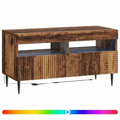 LED TV kabinet HAARLEM 81 x 35 x 43 cm Staro drvo - Staro drvo Cijena