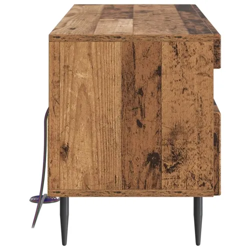 LED TV kabinet HAARLEM 81 x 35 x 43 cm Staro drvo - Staro drvo Cijena