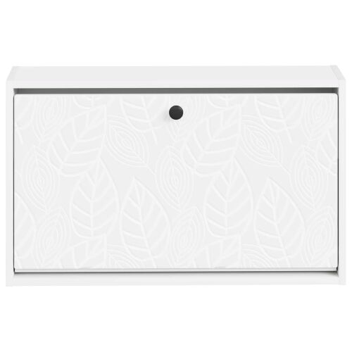 Ormar za cipele na zidu DELFT 71 x 17 x 43 cm Konstruirano drvo - Bijela Cijena