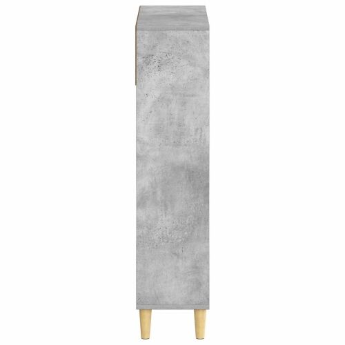 Ormar za cipele DELFT 78 x 24 x 103 cm Konstruirano drvo - Betonska siva Cijena