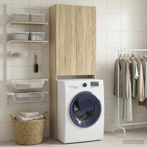 Kabinetska WC DELFT Hrast sonoma 66 x 25,5 x 190 cm - Hrast sonoma Cijena