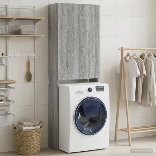 Kabinetska WC DELFT Siva Sonoma 66 x 25,5 x 190 cm - Siva Sonoma Cijena