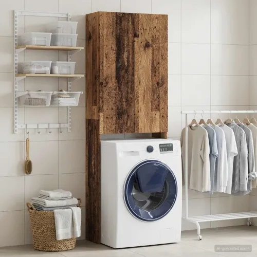 Kabinetska WC DELFT Staro drvo 66 x 25,5 x 190 cm - Staro drvo Cijena