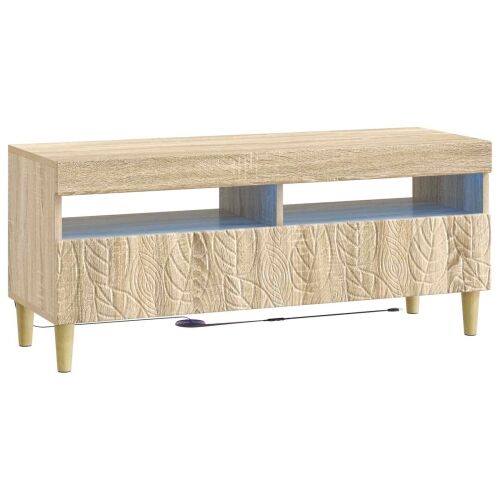 LED TV kabinet Hrast sonoma Konstruirano drvo - Hrast sonoma Cijena