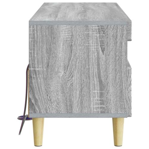 LED TV kabinet Siva Sonoma Konstruirano drvo - Siva Sonoma Cijena