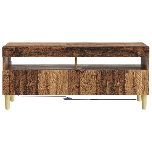 LED TV kabinet Staro drvo Konstruirano drvo - Staro drvo Cijena