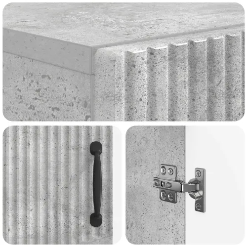 Ormarić za kupaonicu HOORN Betonska siva 59,5 x 31 x 77 cm - Betonska siva Cijena