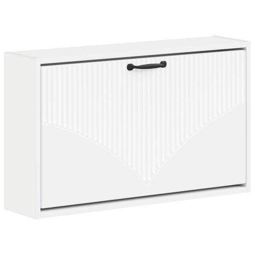 Ormar za cipele na zidu HOORN 71 x 17 x 43 cm Konstruirano drvo - Bijela Cijena