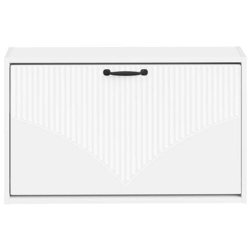 Ormar za cipele na zidu HOORN 71 x 17 x 43 cm Konstruirano drvo - Bijela Cijena