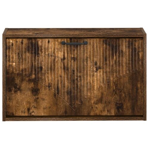 Ormar za cipele na zidu HOORN 71 x 17 x 43 cm Konstruirano drvo - Dimljeni hrast Cijena