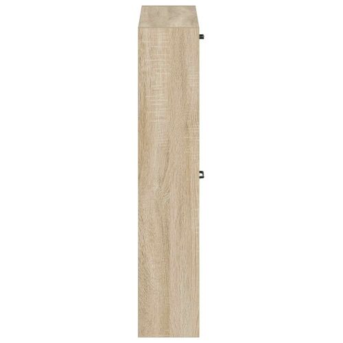 Ormar za cipele na zidu HOORN 71 x 17 x 86 cm Konstruirano drvo - Hrast sonoma Cijena