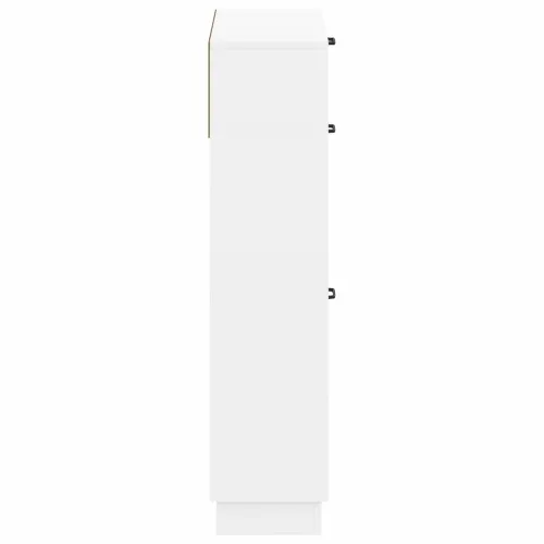 Ormar za cipele HOORN 78 x 24 x 100 cm Konstruirano drvo Bijela - Bijela Cijena