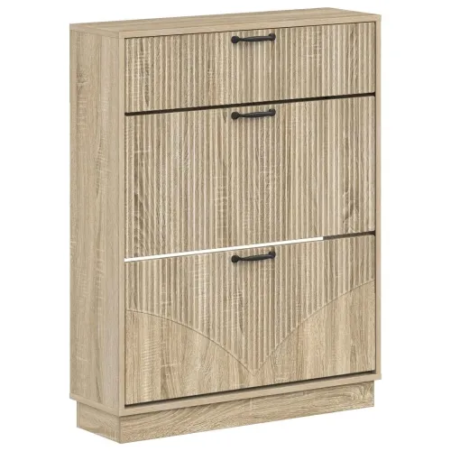 Ormar za cipele HOORN 78 x 24 x 100 cm Konstruirano drvo - Hrast sonoma Cijena